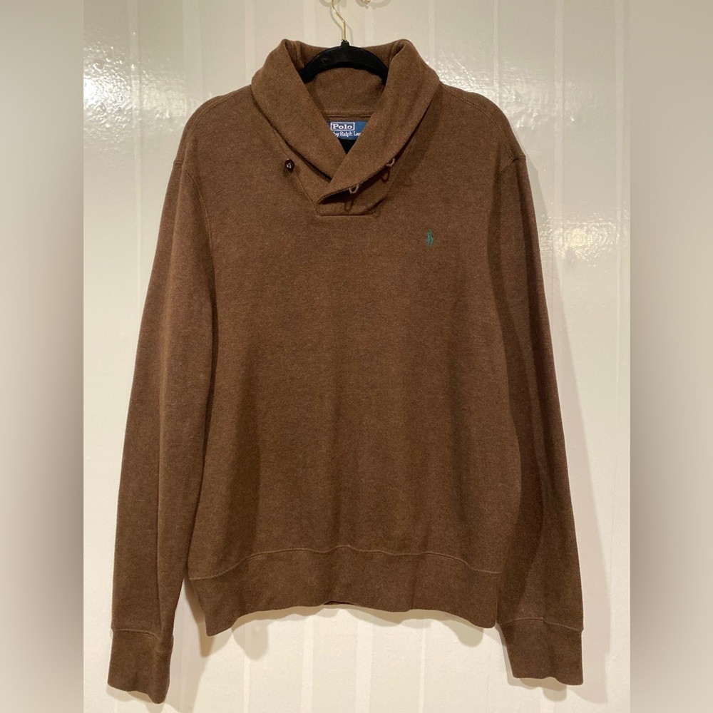 Ralph Laurent Men’s shawl neck sweater or pullover